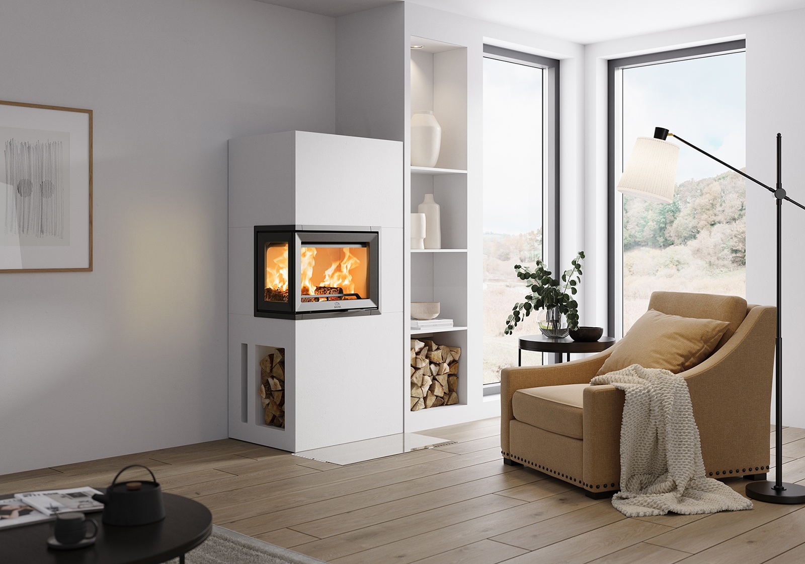 JØTUL FS 520 FL | Wood fireplaces - Modern